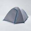 Quechua MH100, 3 Person Dome Camping Tent, Waterproof, Gray