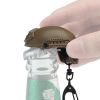 Creative Mini Helmet Keychain; Hiking Camping Bottle Opener; Creative Gift For Boys Girls Adults Schoolbag Wallet Car Key Decor